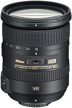 Nikon AF-S DX NIKKOR 18-200mm f/3.5-5.6G ED VR II