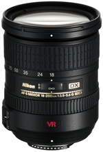 Nikon AF-S DX VR Zoom-NIKKOR 18-200mm f/3.5-5.6G IF-ED
