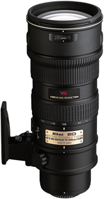 Nikon AF-S VR Zoom-Nikkor 70-200mm f/2.8G IF-ED