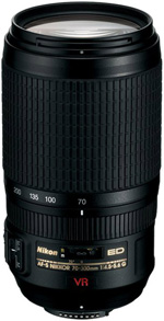 Nikon AF-S VR Zoom-Nikkor 70-300mm f/4.5-5.6G IF-ED