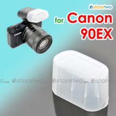 JJC 外置閃燈柔光罩盒 Canon Speedlite 90EX Flash Diffuser Dome Cap Box 90 EX