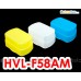 JJC 外置閃燈柔光罩盒3色白黃藍 Sony HVL-F58AM Nissin Di866 II Di622 MARK II Flash Soft Diffuser