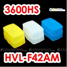 JJC 外置閃燈柔光罩盒3色白黃藍 Sony HVL-F42AM KM PROMASTER Flash Soft Diffuser
