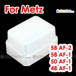 JJC 外置閃燈柔光罩盒 Metz 58 48 50 AF-1 AF-2 Flash Soft Diffuser Cap Box