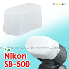 JJC 外置閃燈柔光罩盒 Nikon SB-500 Flash Diffuser
