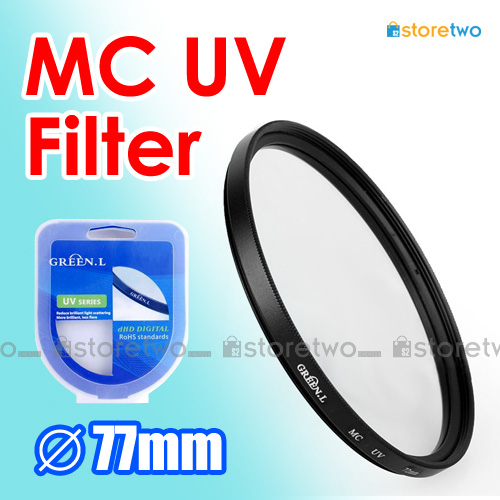 Green.L 綠葉 77mm 多塗層鍍膜UV濾鏡 Multi Coated Ultraviolet MC UV MCUV Filter