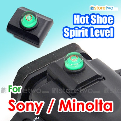 JJC 閃光燈熱靴保護蓋水平儀 Sony索尼美能達全景Panoramic Hot Shoe Cap Spirit Level