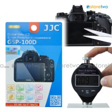 Canon 100D JJC LCD 鋼化玻璃貼 液晶屏幕透明保護貼 Tempered Glass Screen Protector 連清潔布 GSP-100D