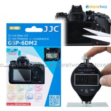 Canon 6D II JJC LCD 鋼化玻璃貼 液晶屏幕透明保護貼 Tempered Glass Screen Protector 連清潔布 GSP-6DM2