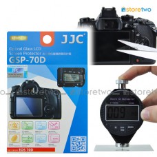 Canon 80D 70D JJC LCD 鋼化玻璃貼 液晶屏幕透明保護貼 Tempered Glass Screen Protector 連清潔布 GSP-70D