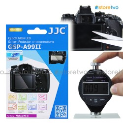Sony Alpha 99 II JJC LCD 鋼化玻璃貼 液晶屏幕透明保護貼 Tempered Glass Screen Protector 連清潔布 GSP-A99II