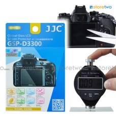 Nikon D3400 D3300 D3200 JJC LCD 鋼化玻璃貼 液晶屏幕透明保護貼 Tempered Glass Screen Protector 連清潔布 GSP-D3300