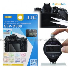 Nikon D500 JJC LCD 鋼化玻璃貼 液晶屏幕透明保護貼 Tempered Glass Screen Protector 連清潔布 GSP-D500