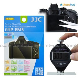 Olympus OM-D E-M5 JJC LCD 鋼化玻璃貼 液晶屏幕透明保護貼 Tempered Glass Screen Protector 連清潔布 GSP-EM5