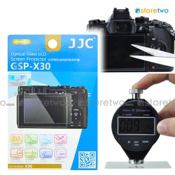 FUJIFILM X30 JJC LCD 鋼化玻璃貼 液晶屏幕透明保護貼 Tempered Glass Screen Protector 連清潔布 GSP-X30