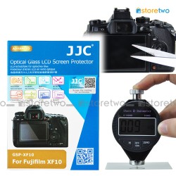 FUJIFILM XF10 JJC LCD 鋼化玻璃貼 液晶屏幕透明保護貼 Tempered Glass Screen Protector 連清潔布 GSP-XF10