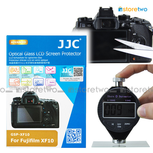 FUJIFILM XF10 JJC LCD 鋼化玻璃貼 液晶屏幕透明保護貼 Tempered Glass Screen Protector 連清潔布 GSP-XF10