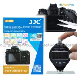 FUJIFILM X-T3 JJC LCD 鋼化玻璃貼 液晶屏幕透明保護貼 Tempered Glass Screen Protector 連清潔布 GSP-XT3
