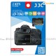 兩套 Canon 7D II JJC LCD 液晶屏幕透明保護貼 Screen Guard Protector 連清潔布 LCP-7DM2