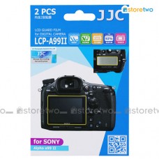 兩套 Sony Alpha A99 II JJC LCD 液晶屏幕透明保護貼 Screen Guard Protector 連清潔布 LCP-A99II