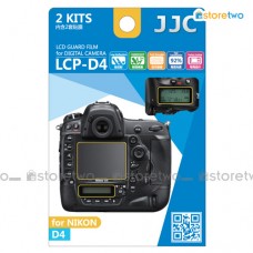 兩套 Nikon D4 JJC LCD 液晶屏幕透明保護貼 Screen Guard Protector 連清潔布 LCP-D4
