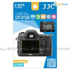 兩套 Nikon D7200 D7100 JJC LCD 液晶屏幕透明保護貼 Screen Guard Protector 連清潔布 LCP-D7100