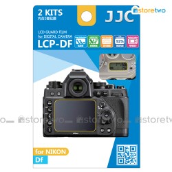 兩套 Nikon Df JJC LCD 液晶屏幕透明保護貼 Screen Guard Protector 連清潔布 LCP-Df
