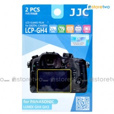 兩套 Panasonic GH4 GH3 GX8 JJC LCD 液晶屏幕透明保護貼 Screen Guard Protector 連清潔布 LCP-GH4