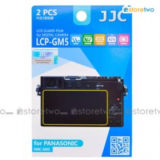 兩套 Panasonic GM5 JJC LCD 液晶屏幕透明保護貼 Screen Guard Protector 連清潔布 LCP-GM5