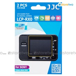 兩套 Sony Cyber-shot DSC-RX0 LCD 液晶屏幕透明保護貼 Screen Guard Protector 連清潔布 LCP-RX0