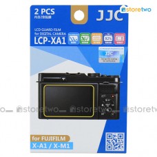 兩套 FUJIFILM X-A2 X-A1 X-M1 JJC LCD 液晶屏幕透明保護貼 Screen Guard Protector 連清潔布 LCP-XA1