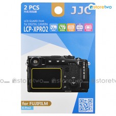 兩套 FUJIFILM X-Pro2 JJC LCD 液晶屏幕透明保護貼 Screen Guard Protector 連清潔布 LCP-PRO2