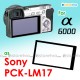 Sony PCK-LM17 - JJC LCD 液晶屏幕透明保護貼 6000 ILCE-6000 Screen Cover Protector Sheet