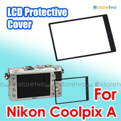 JJC LCD 液晶屏幕透明保護貼 Nikon Coolpix A Screen Clear Cover Cap Protector Sheet
