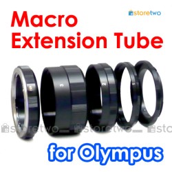 MASSA Olympus 4/3 Four Thirds 近攝微距延伸接環 Macro Extension Tube 5環8種組合 DSLR 鏡頭