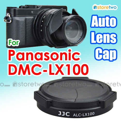 JJC 自動開合鏡頭蓋 Panasonic LX100 Leica D-Lux Typ 109 Auto Lens Cap
