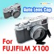 JJC 自動開啟鏡頭蓋遮光罩 FUJIFILM FinePix X70 X100T X100S X100 X-100 Auto Lens Hood Cap