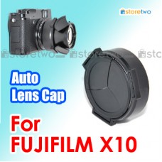 JJC 自動開合鏡頭蓋 FUJIFILM FinePix X10 X-10 Auto Lens Cap