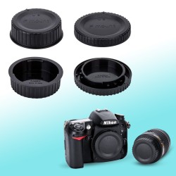 JJC Nikon 相機機身蓋 鏡頭後蓋 Body Cap Rear Lens Cap Cover