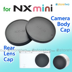 JJC Samsung NX-M Mini 相機機身蓋 鏡頭後蓋 Body Cap Rear Lens Cap Cover