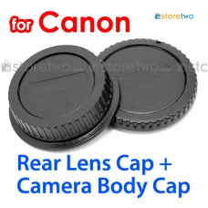JJC Canon 相機機身蓋 鏡頭後蓋 Body Cap Rear Lens Cap Cover
