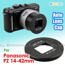 JJC 自動開合鏡頭蓋 Panasonic Lumix G X Vario PZ 14-42mm f/3.5-5.6 Auto Lens Cap Z-Cap