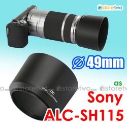 Sony ALC-SH115 - JJC 遮光罩55-210mm f/4.5-6.3 OSS SEL-55210 鏡頭 49mm Lens Hood