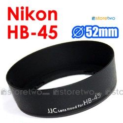 Nikon HB-45 - JJC 遮光罩 AF-S DX NIKKOR 18-55mm f/3.5-5.6G VR 鏡頭 52mm D5000 D5100 Kit Lens Hood