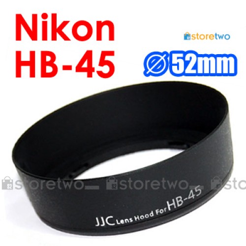 Nikon HB-45 - JJC 遮光罩 AF-S DX NIKKOR 18-55mm f/3.5-5.6G VR 鏡頭 52mm D5000 D5100 Kit Lens Hood