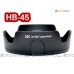 Nikon HB-45 - JJC 蓮花型遮光罩 AF-S DX NIKKOR 18-55mm f/3.5-5.6G VR 鏡頭 52mm D5000 D5100 Kit Lens Hood