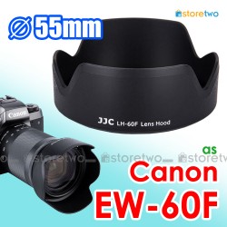 Canon EW-60F - JJC 遮光罩 EF-M 18-150mm f/3.5-6.3 IS STM 鏡頭 55mm Lens Hood