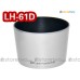 Olympus LH-61D 銀色 - JJC 遮光罩 Zuiko Digital ED 40-150mm f/4-5.6 R 鏡頭 58mm E-P3 EP3 Lens Hood