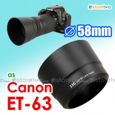 Canon ET-63 - JJC 遮光罩 EF-S 55-250 f/4-5.6 IS STM 鏡頭 58mm Lens Hood