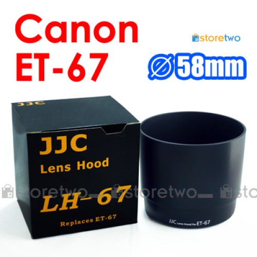 Canon ET-67 - JJC 遮光罩 EF 100mm f/2,8 Macro USM 百微鏡頭 58mm Lens Hood